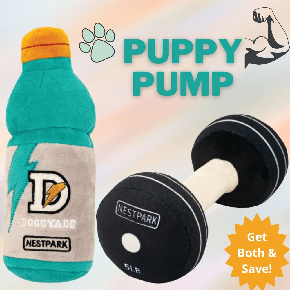 Doggyade - Funny Dog Toys for Fitness & Workout | Cute Parody Pet Toy for Dogs | Perfect for Playtime, Training & Exercise