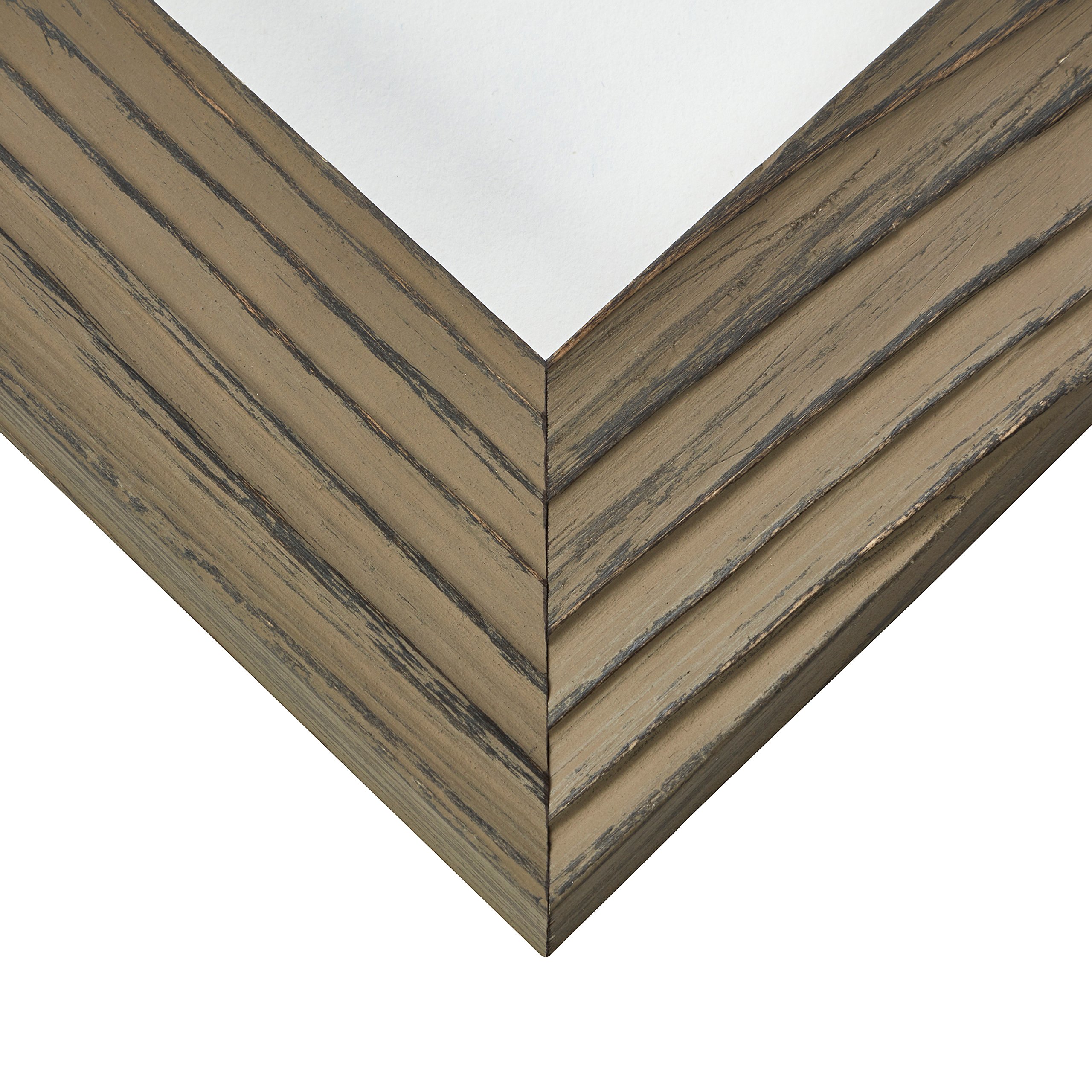 Craig Frames Hausbarn XL 12x12 Inch Picture Frame - Wolf Grey Barnwood Finish - Perfect for Wall Art, Family Photos & Home Decor
