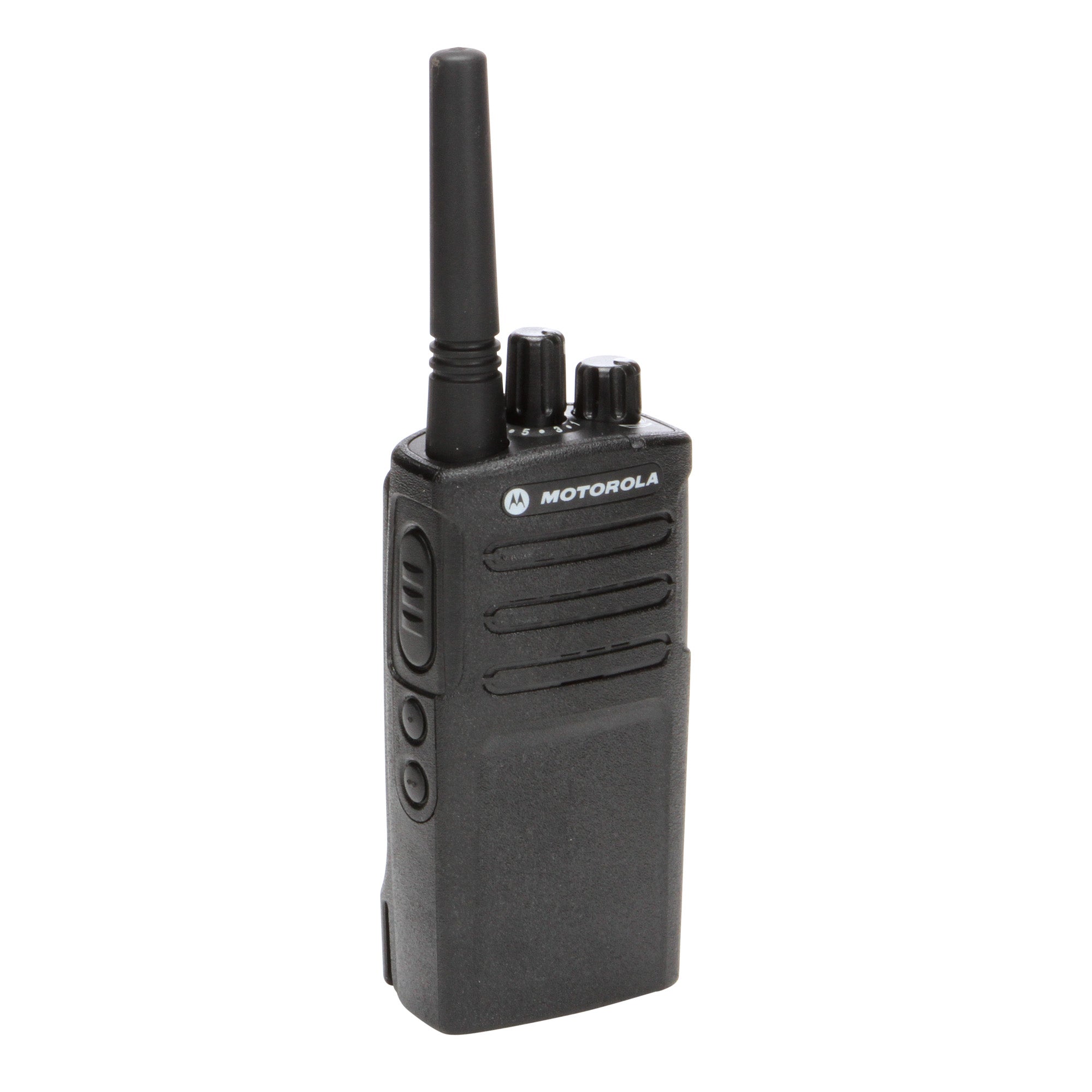 Motorola RMU2080 Two-Way Radio 12-Pack with Multi-Unit Charger & Speaker Microphones - Ideal for Construction, Warehouses, and Event Coordination