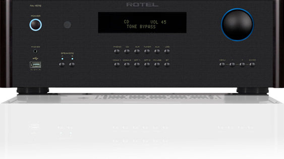 Rotel RA 1572 MKII Integrated Stereo Amplifier - High Power Hi-Fi Audio System for Home Theater & Music Listening