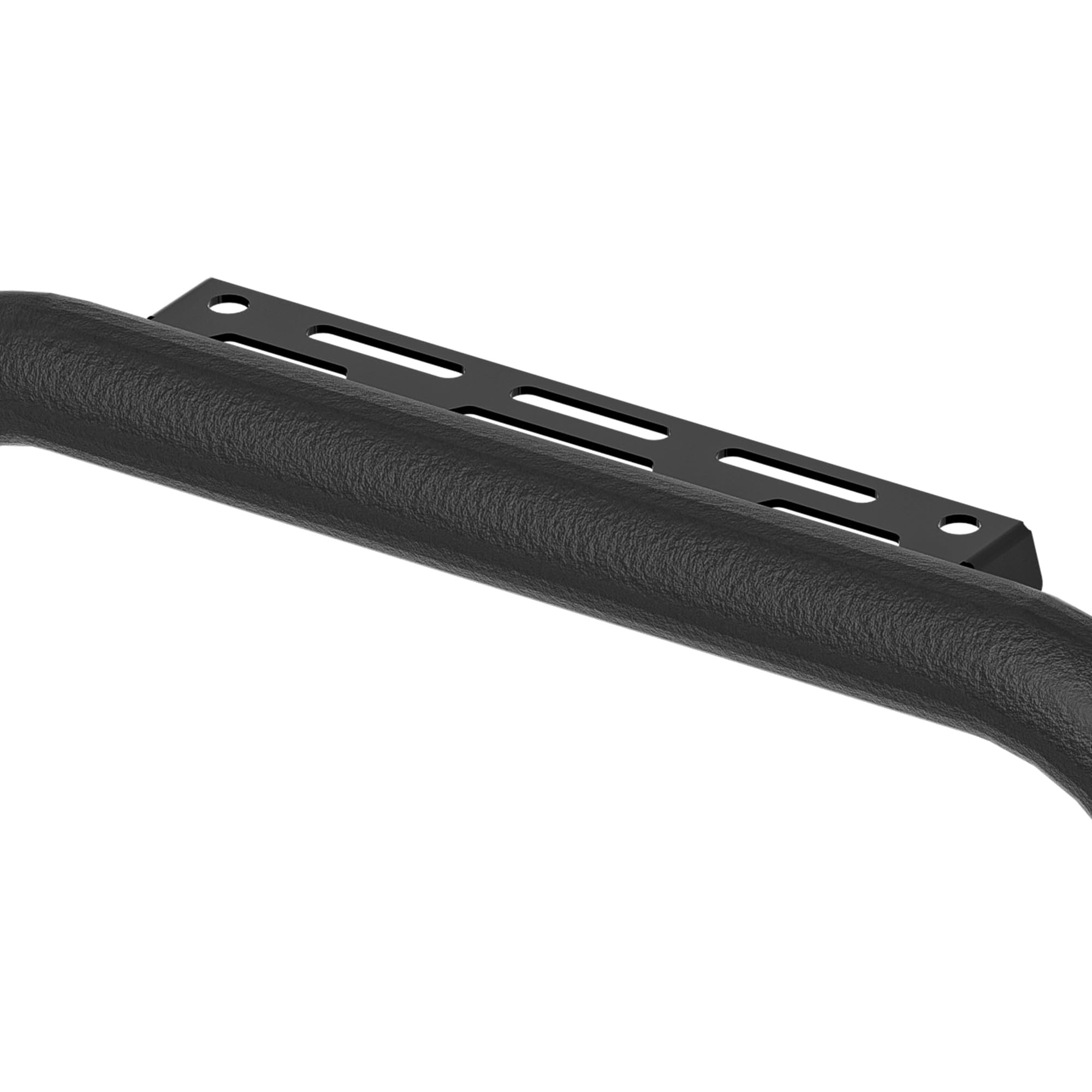 Heavy Duty Bull Bar Grille Guard with LED Light Mount for 2021-2024 Ford Bronco 2/4 Door | Compatible with Modular Steel Front Bumper | Off-Road Bumper Rack Push Bar | Black Powder Coated | Perfect for Rock Crawling & Trail Adventures