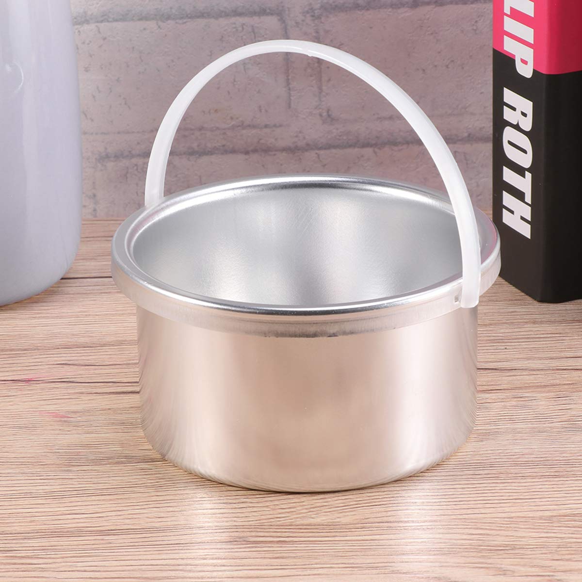 Uonlytech Salon Wax Warmer Replacement Pot - Wax Melting Inner Pot for Hair Removal, Depilatory Wax Heater for Professional & Home Use - Perfect for Eyebrows, Legs, Bikini Line & Facial Hair Removal