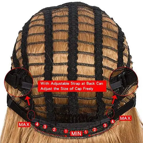 Natural Wavy Hair Wig with Bangs for Women - Soft & Realistic Synthetic Hairpiece for Daily Wear, Cosplay & Costume Parties