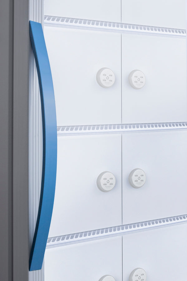 Accucold 15 Cu.Ft. Upright Vaccine Refrigerator with Interior Lockers - Medical Grade Storage for Vaccines, Pharmaceuticals & Lab Samples - Perfect for Clinics, Hospitals & Research Facilities
