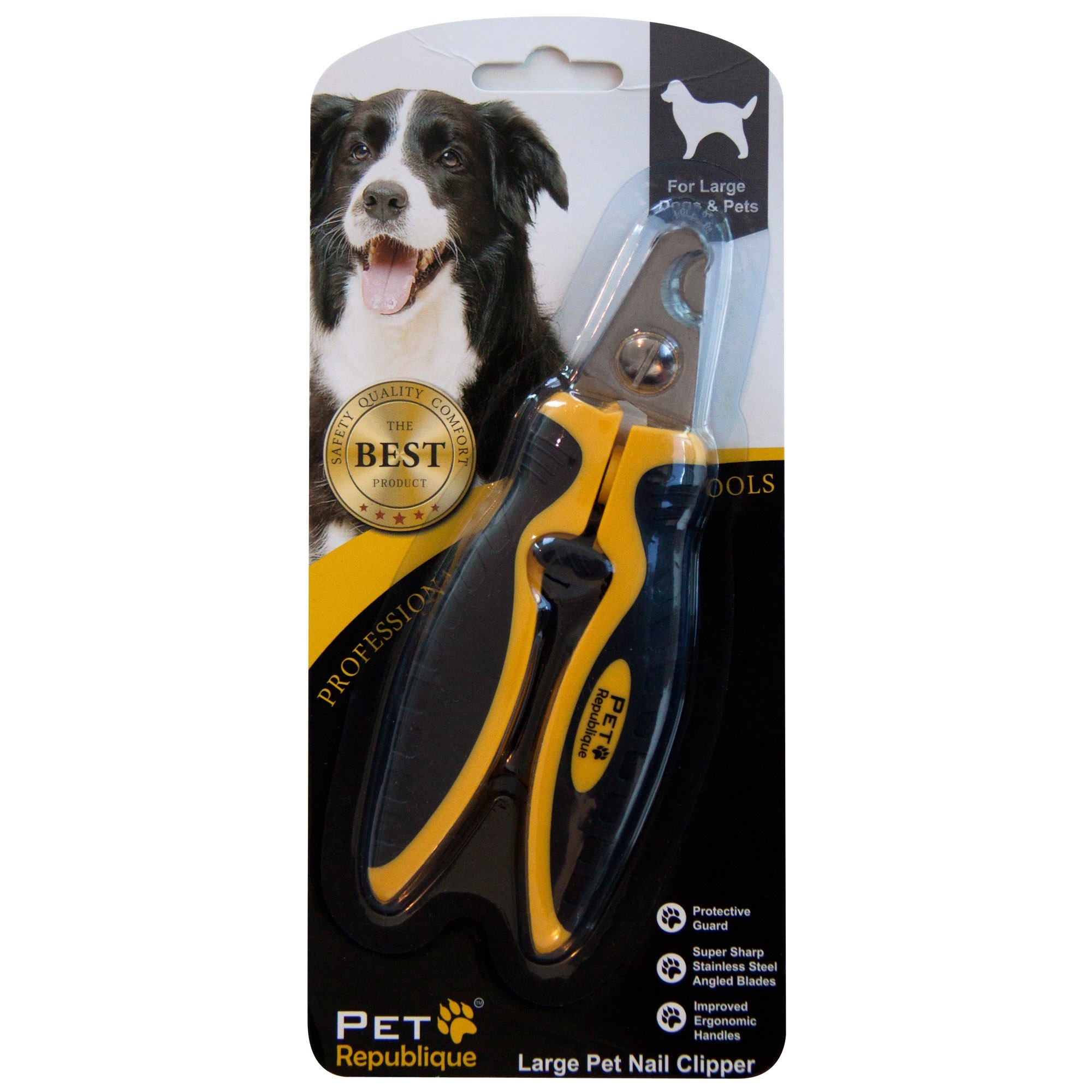 Pet Republique Dog Nail Grinder & Clippers Set for Small, Medium & Large Dogs - Professional Dog Nail Trimmer Kit (Medium Size) - Perfect for At-Home Grooming & Puppy Nail Care