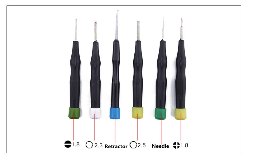 **7-Piece Eyeglasses Repair Kit - Stainless Steel Pliers & Screwdriver Set with Black Pouch - Professional Optical Tools for Home, Shop & Travel Use**
