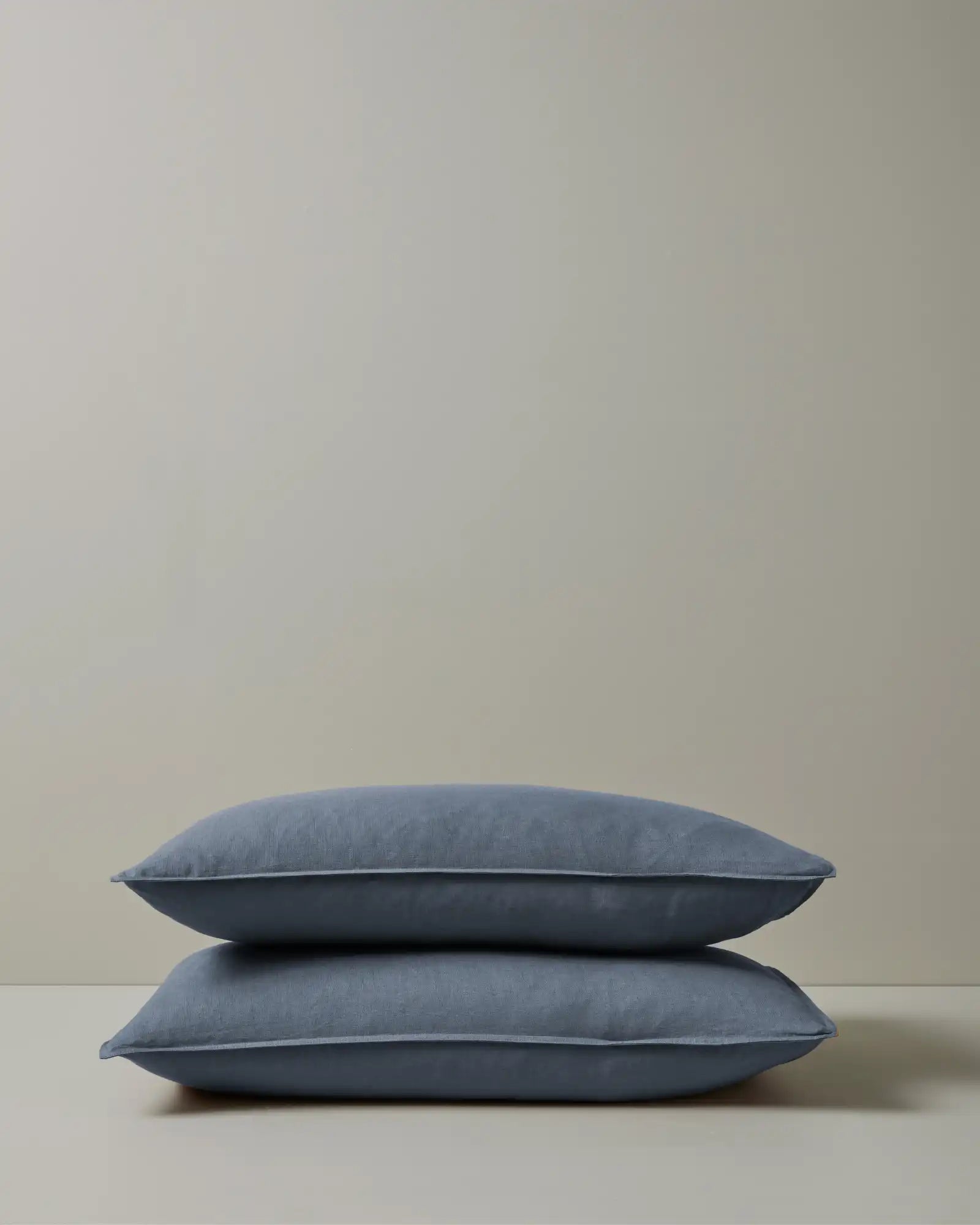 Premium Ravello Denim Pillowcase Set - Soft & Durable Bedding for Home, Hotel, or Airbnb Use