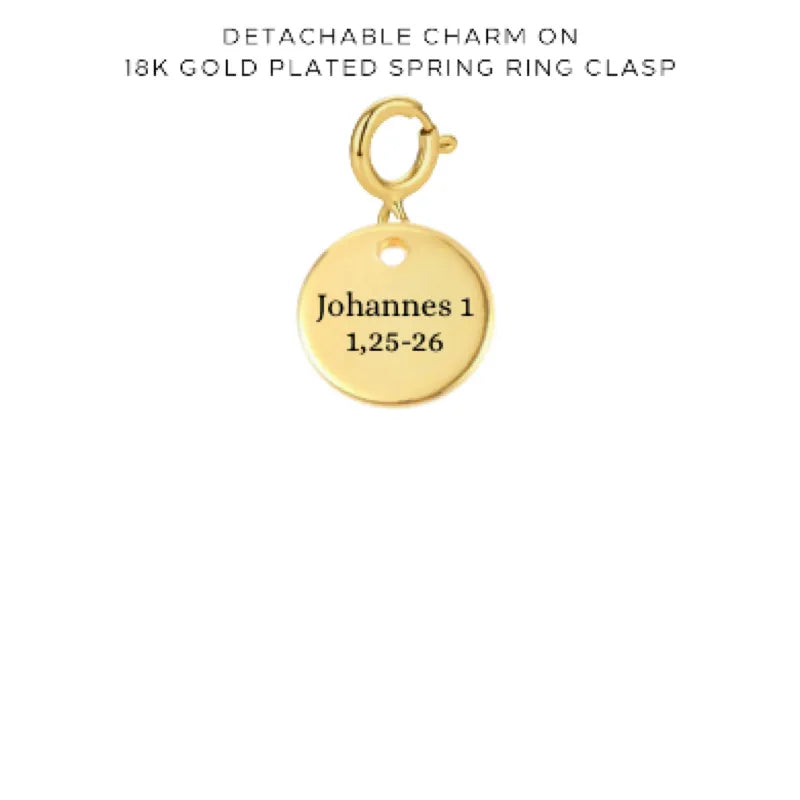 Personalized Engraved Charms with Detachable Clasp - Custom Name Jewelry for Necklaces & Bracelets - Perfect for Gifts, Anniversaries and Special Occasions