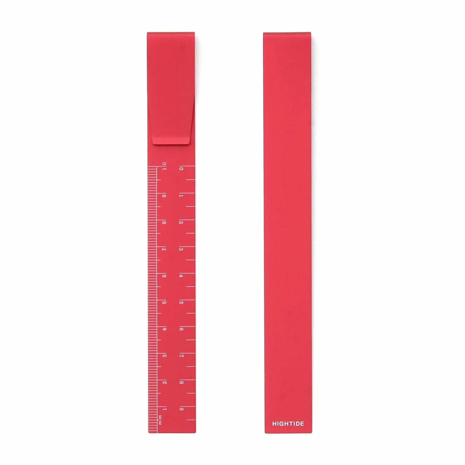 Hightide Ruler Clip for Hobonichi Techo Planner - Perfect for Organizing Notebooks, Journals, and Office Supplies | Ideal for Students, Professionals & Stationery Lovers