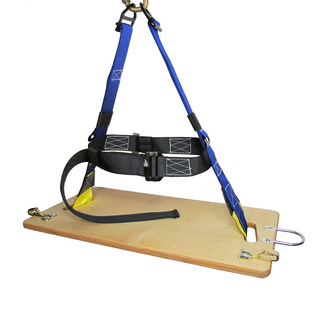 Sky Genie 2 Point Suspension Chair with Waist Harness - Professional Aerial Yoga Swing for Home & Studio - Perfect for Fitness, Relaxation and Anti-Gravity Workouts