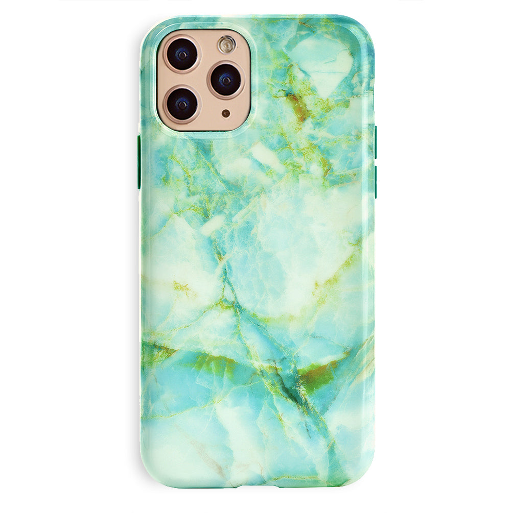 Premium Jade Marble iPhone Case - Elegant & Durable Protective Cover for iPhone [Model] - Perfect for Everyday Use, Travel & Gifting