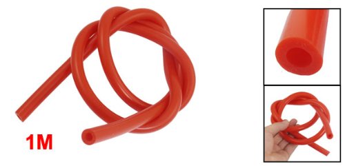 High-Quality Red Silicone Vacuum Hose Tubing - 6mm Inner Diameter, 1 Meter Long - Durable & Flexible for Home Appliances, Aquariums, and DIY Projects