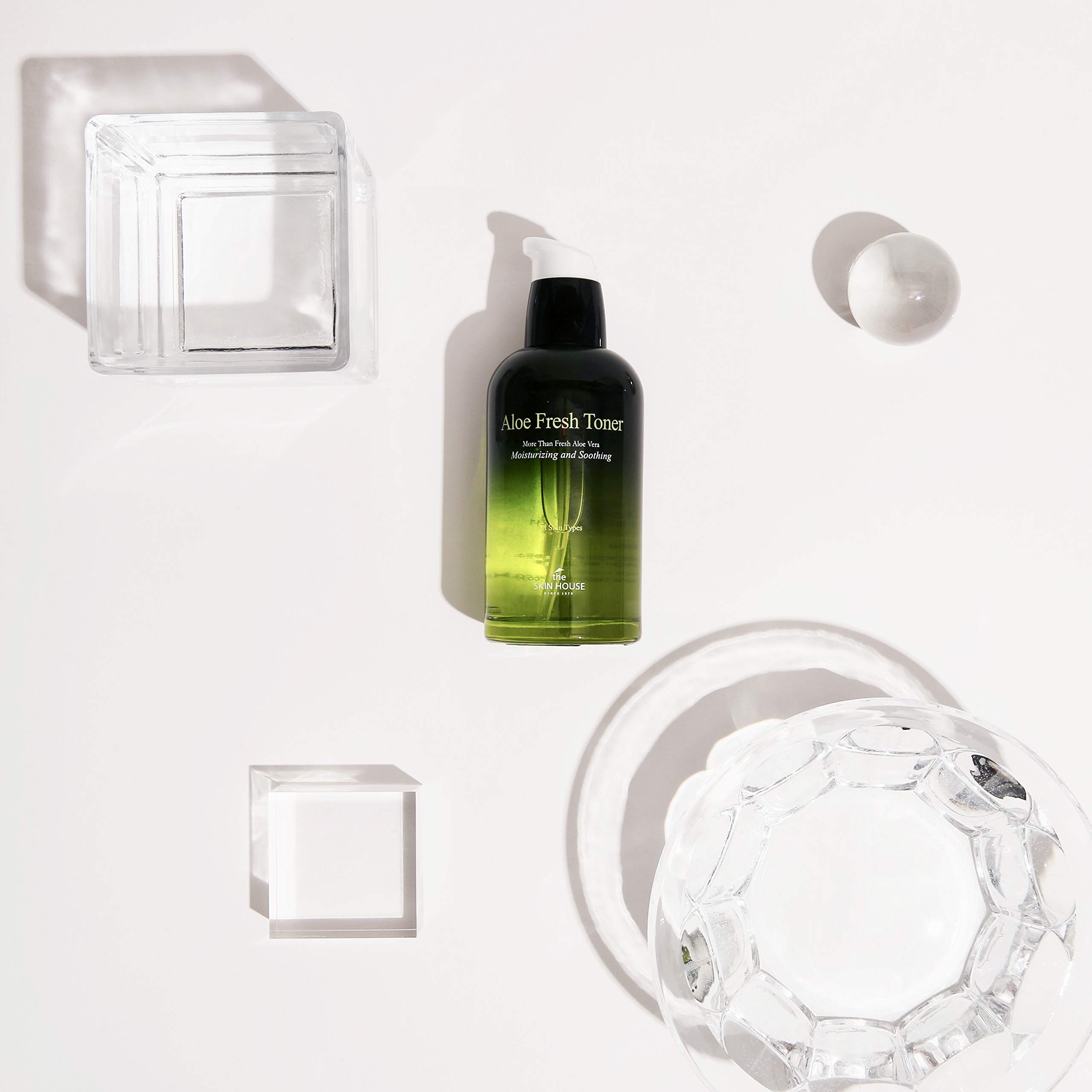 The Skin House Aloe Fresh Toner 130ml - Hydrating & Soothing K-Beauty Facial Toner for Dry & Sensitive Skin | Korean Skincare for Daily Use & After Sun Care