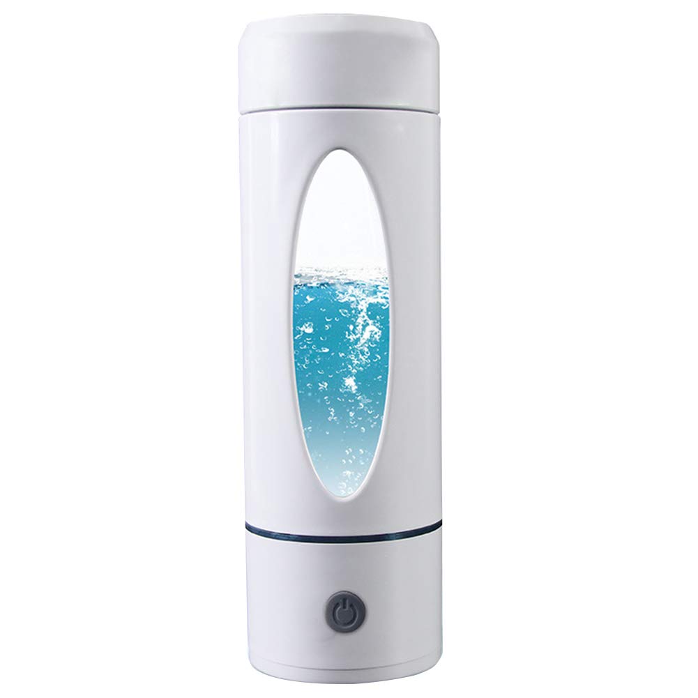 HEN'GMF Portable Hydrogen Water Bottle - USB Rechargeable Hydrogen Rich Water Generator with Ionizer Filter | Healthy Alkaline Water for Sports, Travel & Daily Hydration
