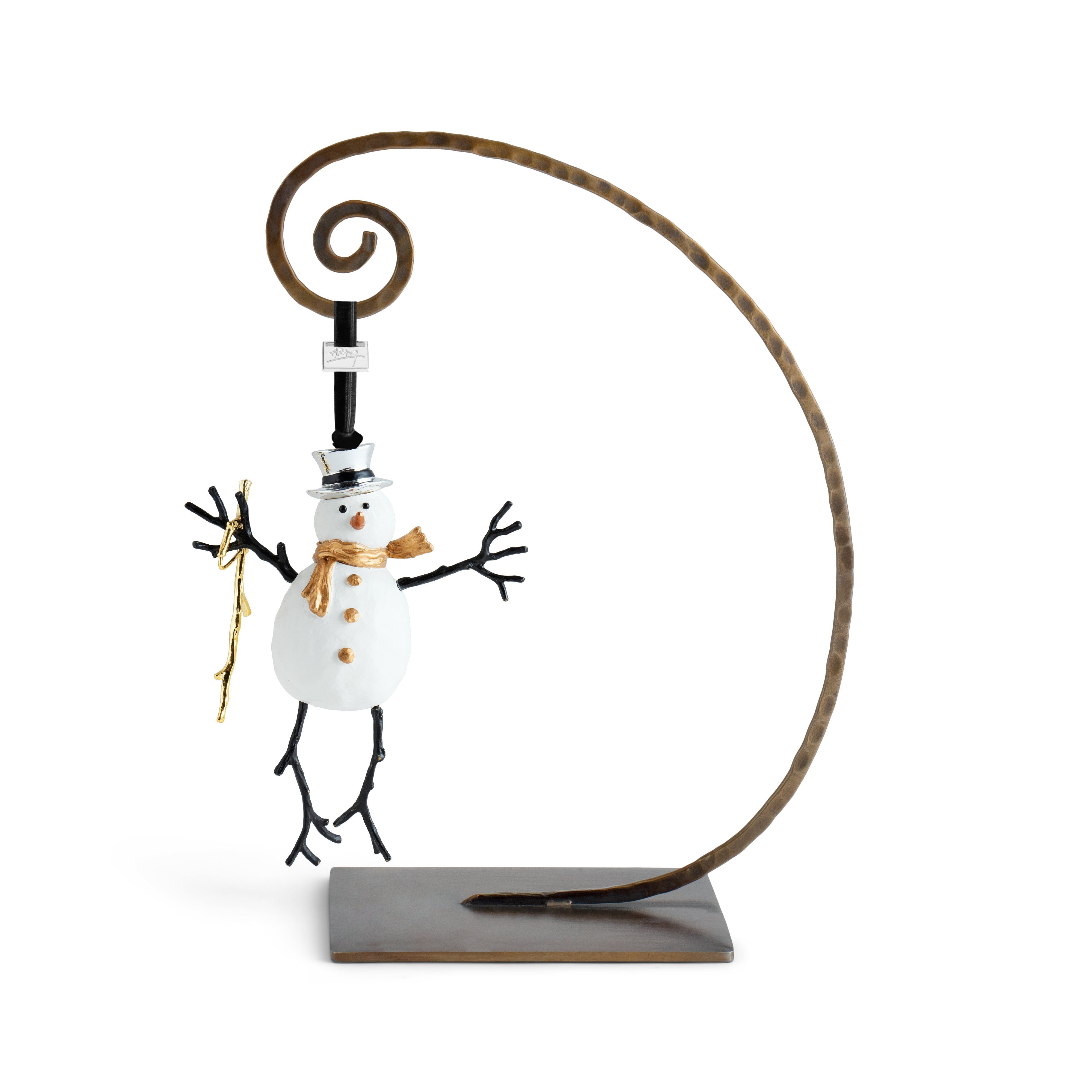 Handmade Snowman Christmas Ornament - Festive Holiday Decor for Tree, Gift, and Home Decoration