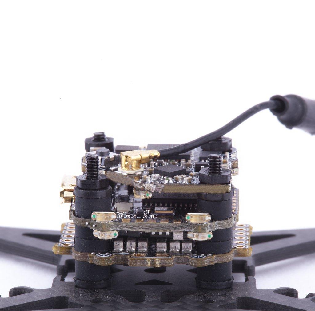 Flywoo Goku F411 Micro 16x16mm Flight Controller Stack with VTX & 13A ESC for FPV Drone Racing and Freestyle Flying