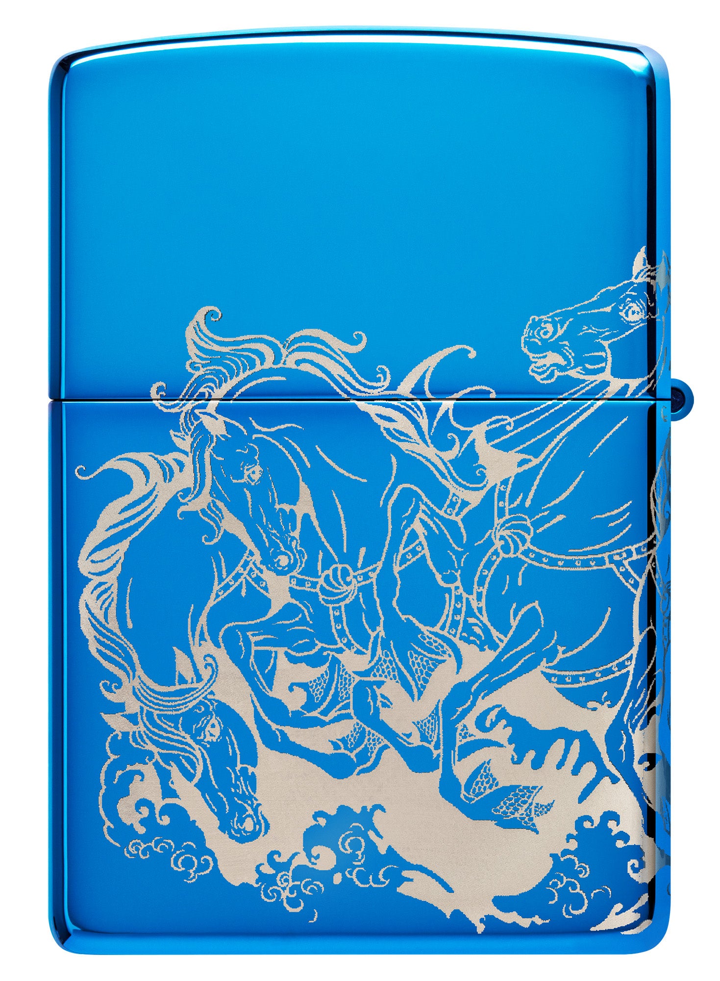 Atlantis Design High Polish Blue 360 Photo Image - Perfect for Home Decor, Wall Art, and Office Display