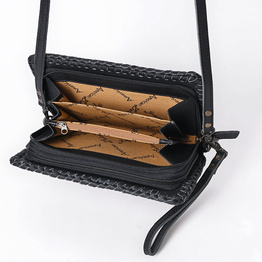 American Darling Adbg1279 Small Crossbody Bag for Women - Hand Tooled Genuine Leather Western Purse - Perfect for Daily Use, Travel & Casual Outings