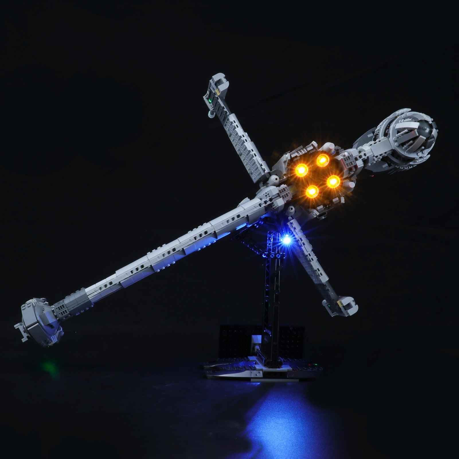 LEGO Star Wars B-Wing Starfighter 10227 Light Kit - DIY Lighting Set for Model Building - Perfect for Display & Nighttime Showcase