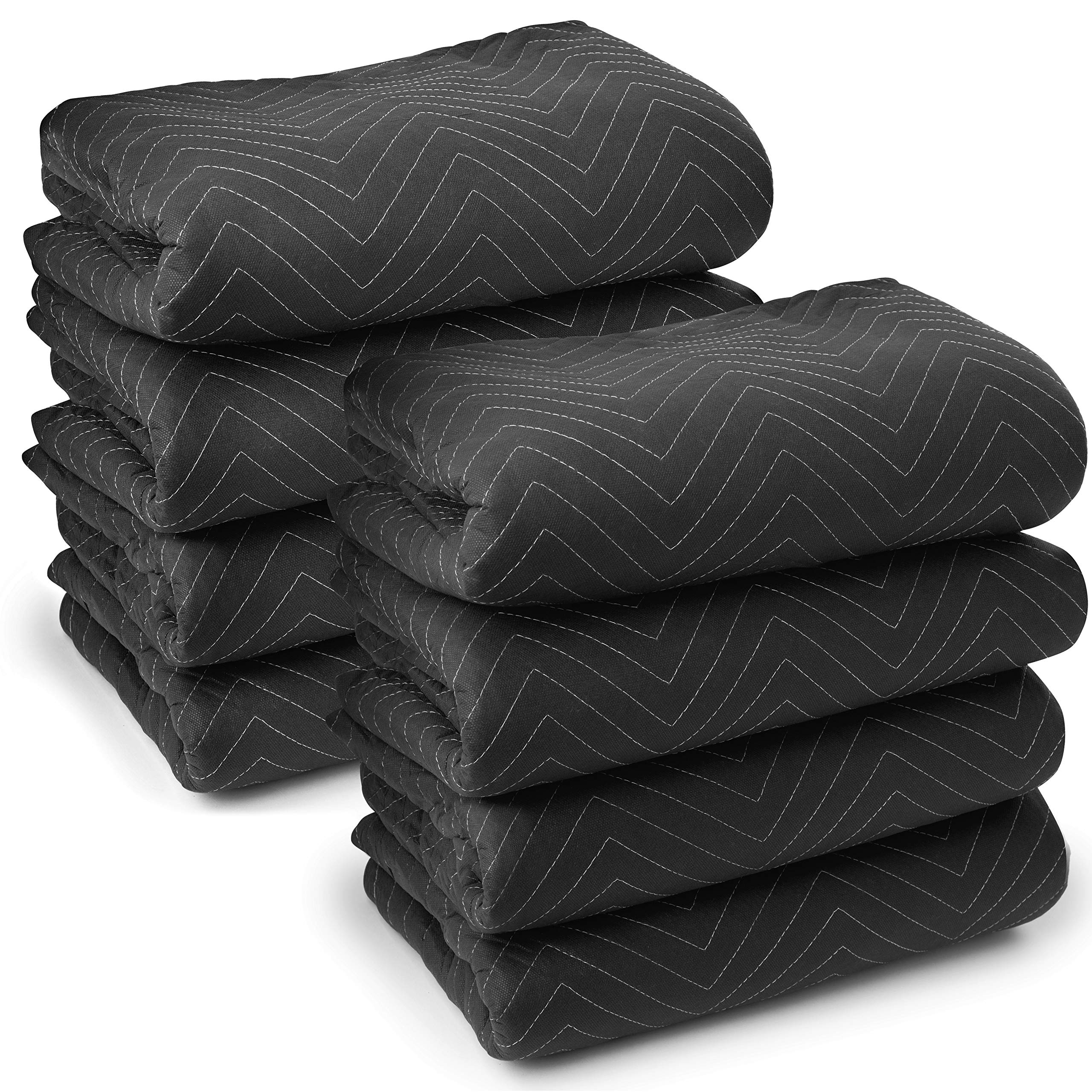 Sure-Max 8-Pack Heavy Duty Moving Blankets 80