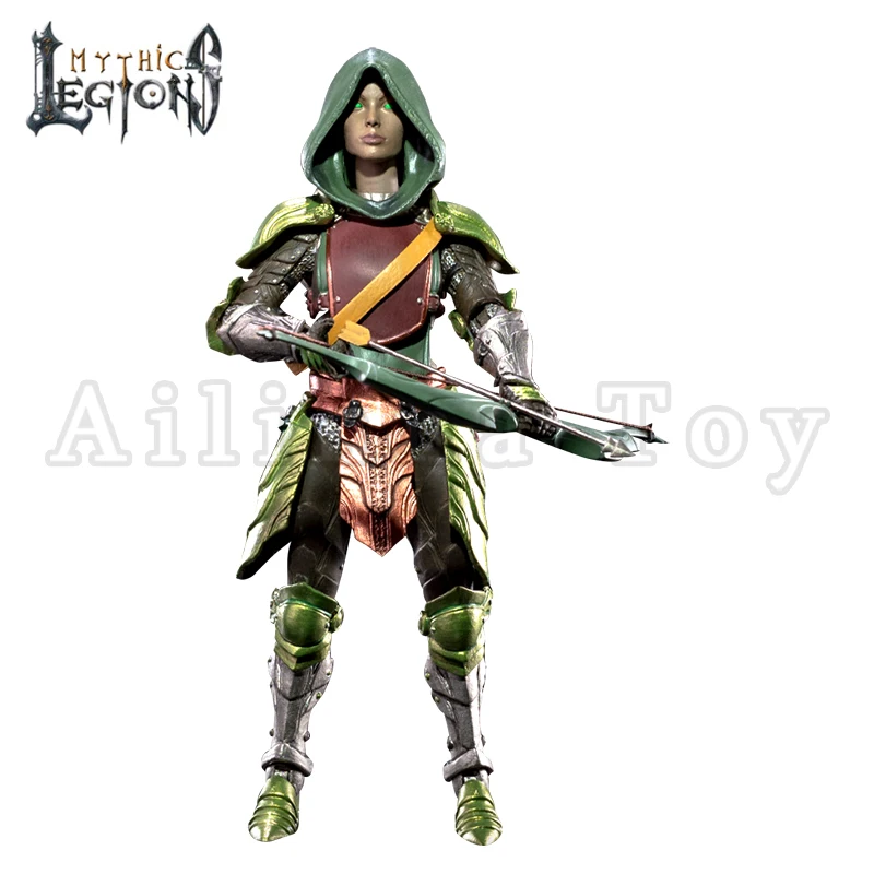 Mythic Legions 1/12 Scale 6-Inch Deluxe Female Elf Action Figure Ver 2.0 by Four Horsemen Studios - Fantasy Collectible for Display & Role-Playing Games (RPG)