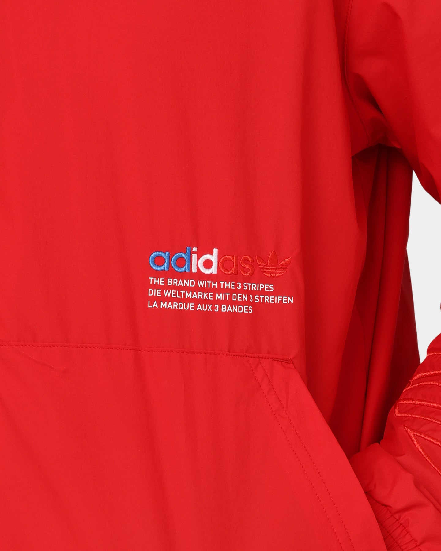 Adidas FTO Windbreaker Jacket - Lightweight & Water-Resistant Scarlet Red Running Jacket for Men - Perfect for Outdoor Sports & Casual Wear