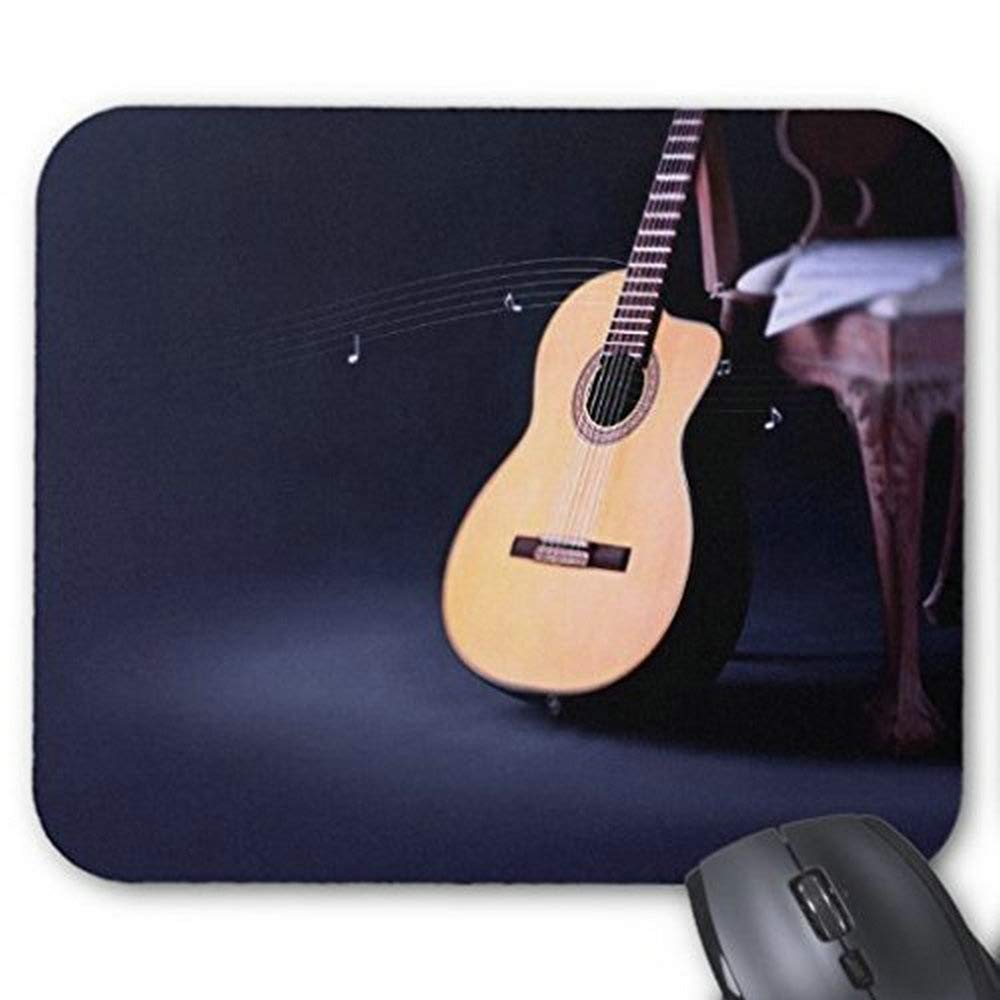 Premium Gaming Mouse Pad with Non-Slip Base - Waterproof Computer Mouse Mat for Guitar, Music, Office & Laptop Use - Perfect for PC Gamers, Office Workers & Musicians