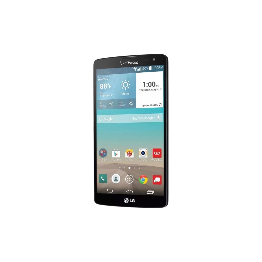 LG G Vista (VS880) Black Verizon Unlocked CDMA Smartphone - Perfect for Business, Travel & Entertainment