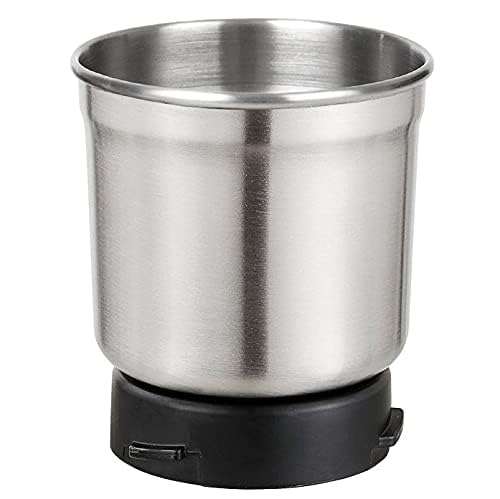 Secura SP-7412 Replacement Stainless Steel Grinder Bowl for Electric Coffee & Spice Grinder - Compatible with Model SP-7412, Durable Removable Blade Bowl for Fresh Ground Coffee, Spices, Nuts & Herbs - Perfect for Home Kitchen, Coffee Shops & Bakeries