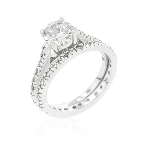 Stunning 14K Gold Diamond Engagement Ring Set for Women - Perfect for Proposals, Weddings & Anniversaries