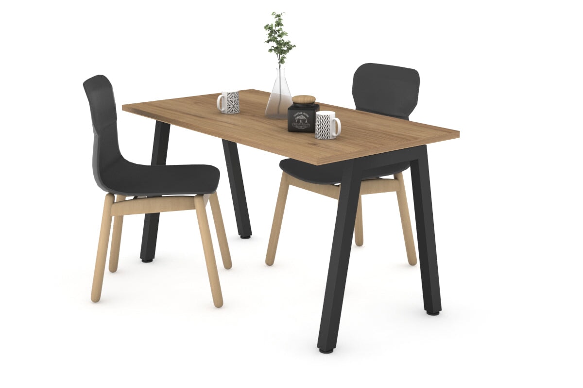 Quadro A Legs Table - 1000L x 600W Modern Dining Table for Home & Office - Perfect for Dining Rooms, Kitchens, and Workspaces