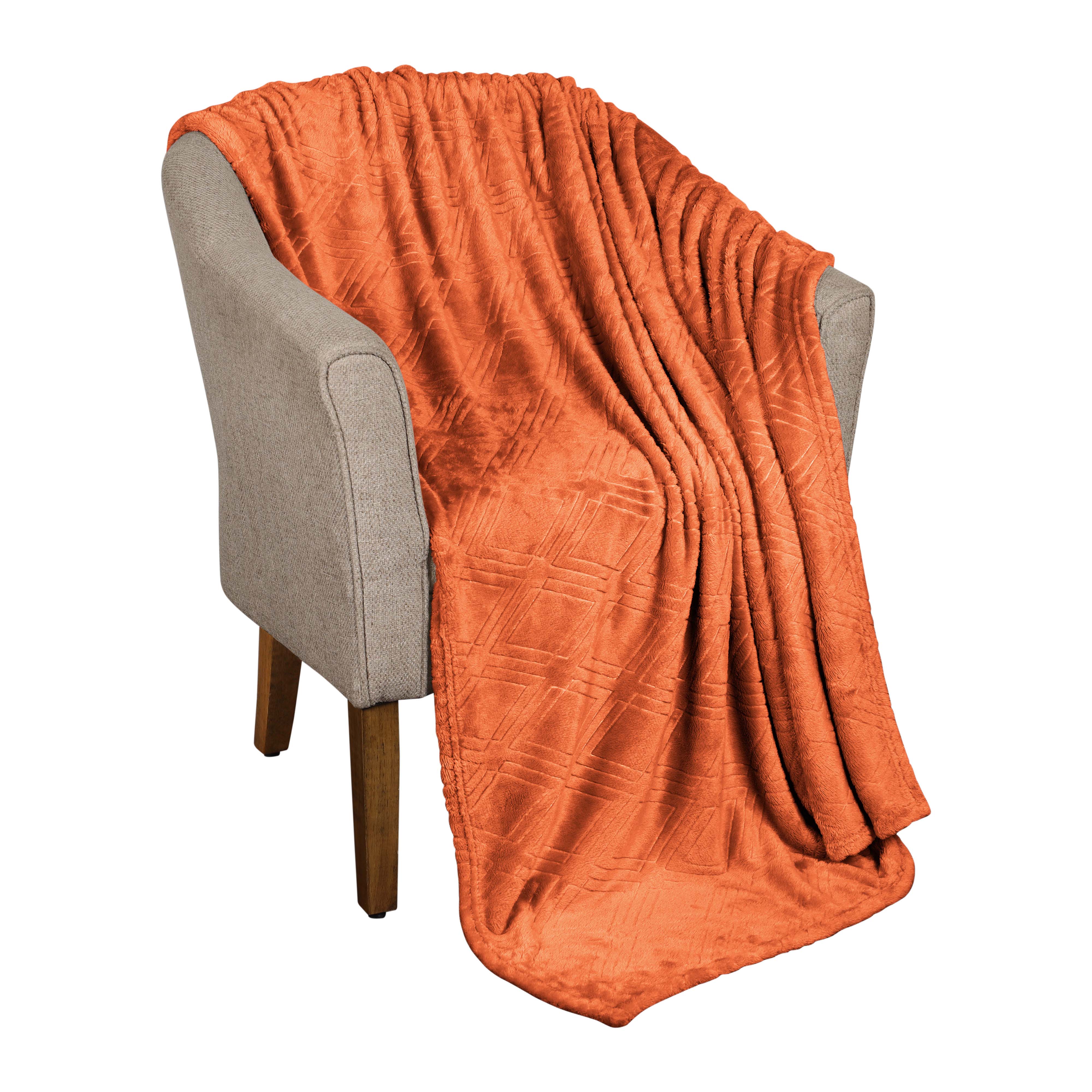 Premium Alaska Diamond Plush Fleece Blanket - Ultra Soft & Cozy Throw for Bed, Sofa, and Travel - Warm Winter Blanket for Home, Office, and Camping