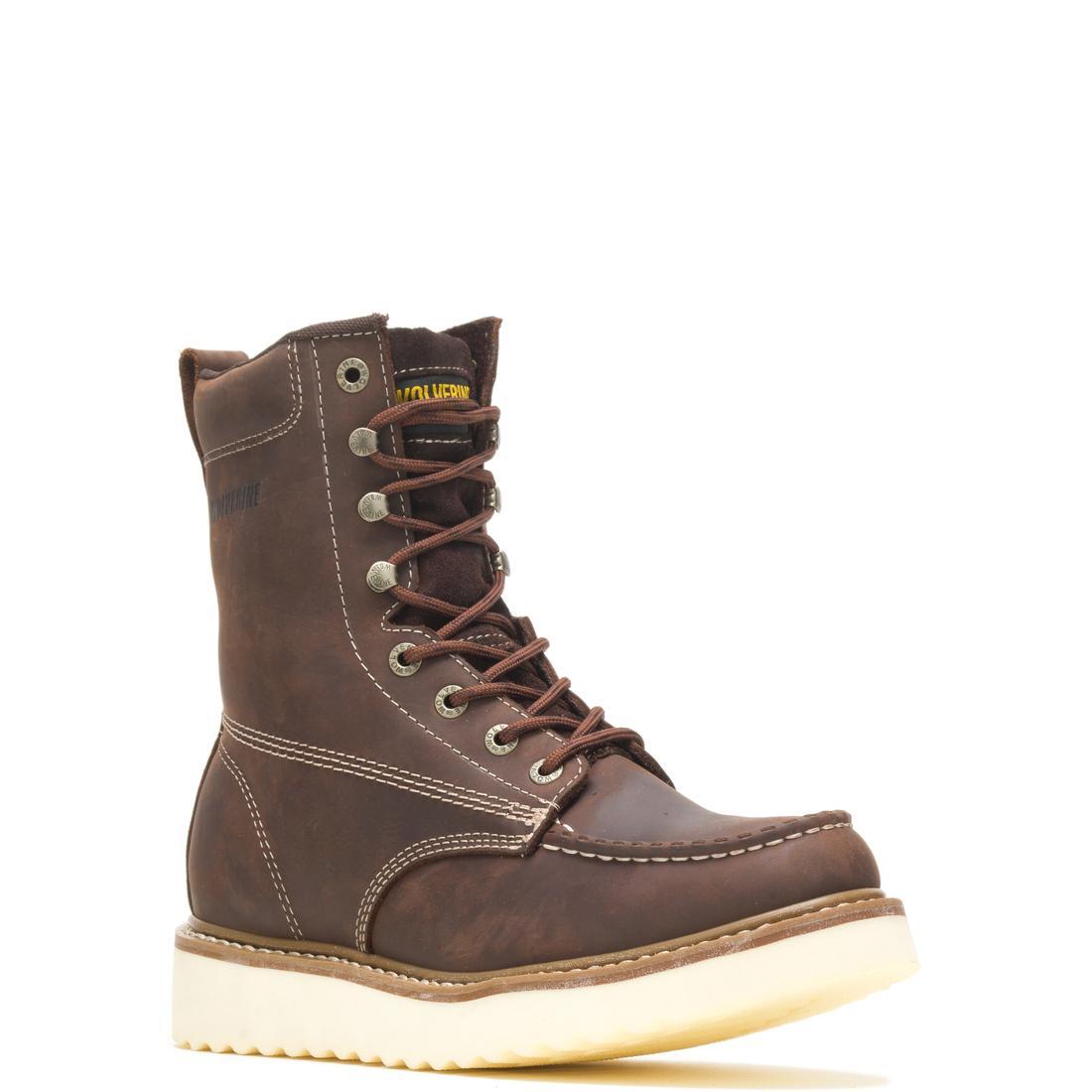 Loader 8 Soft Toe Work Boots for Men - Comfortable & Durable Safety Shoes for Construction, Warehouse & Outdoor Work