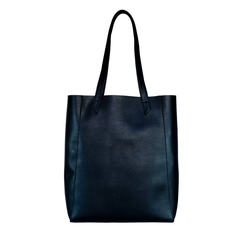 Canussa Classic Black Tote Bag - Stylish & Durable for Work, Travel & Everyday Use