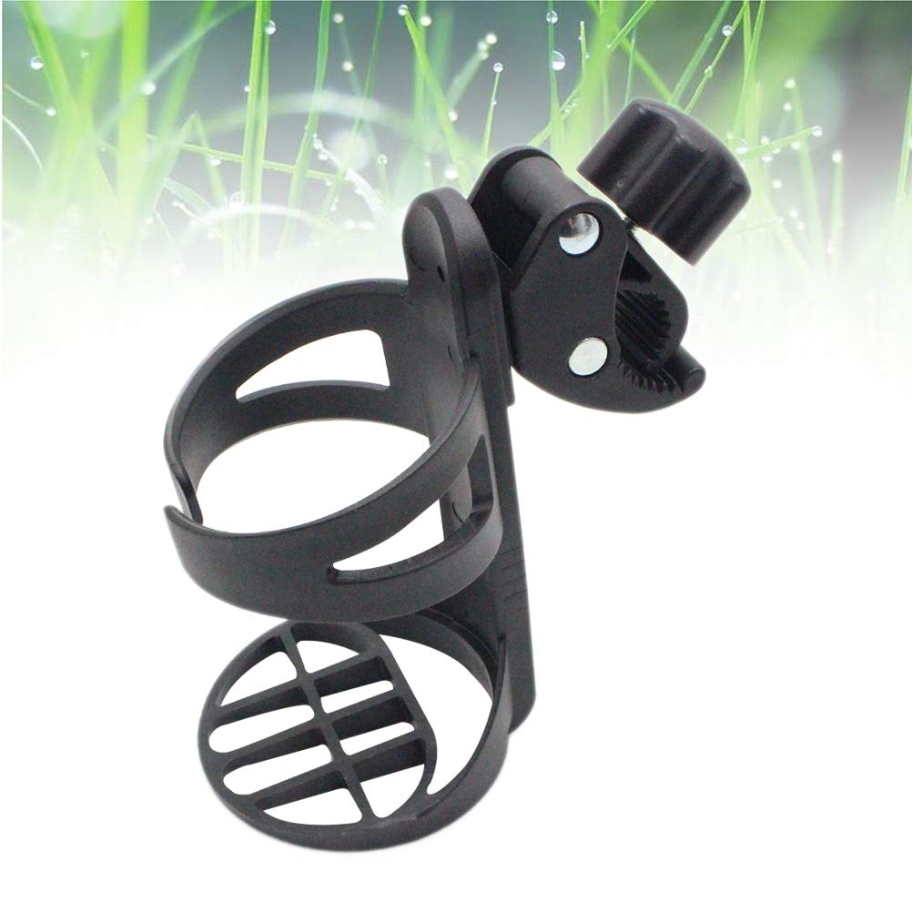 Universal Bike Bottle Holder & Cup Holder for Bicycles, Strollers, Push Wagons - Durable Drink Holder for Cycling, Jogging, Hiking & Outdoor Activities