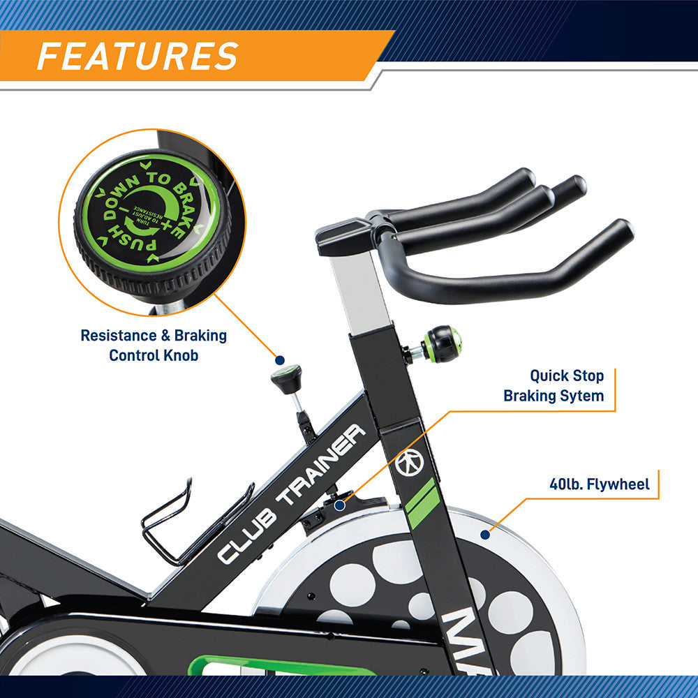 Marcy Revolution Cycle XJ 3220 - Premium Indoor Cycling Exercise Bike for Home Gym Workouts | Perfect for Cardio Training, Weight Loss & Fitness Enthusiasts