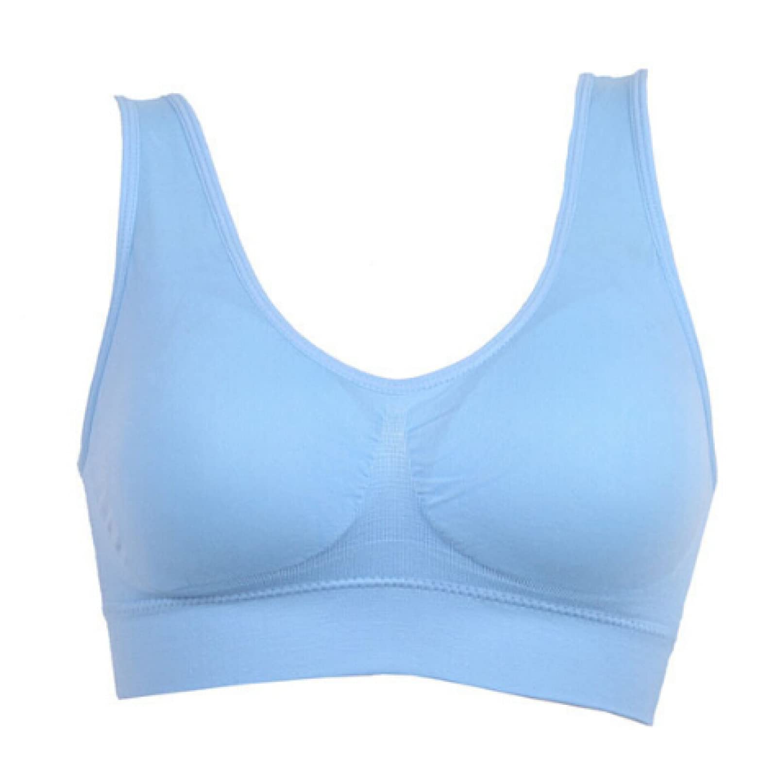 Women's Sports Bras - Breathable Hollow Out Yoga Running Crop Top with Padded Support for Fitness & Workouts - Perfect for Gym, Yoga, Running and Active Lifestyle