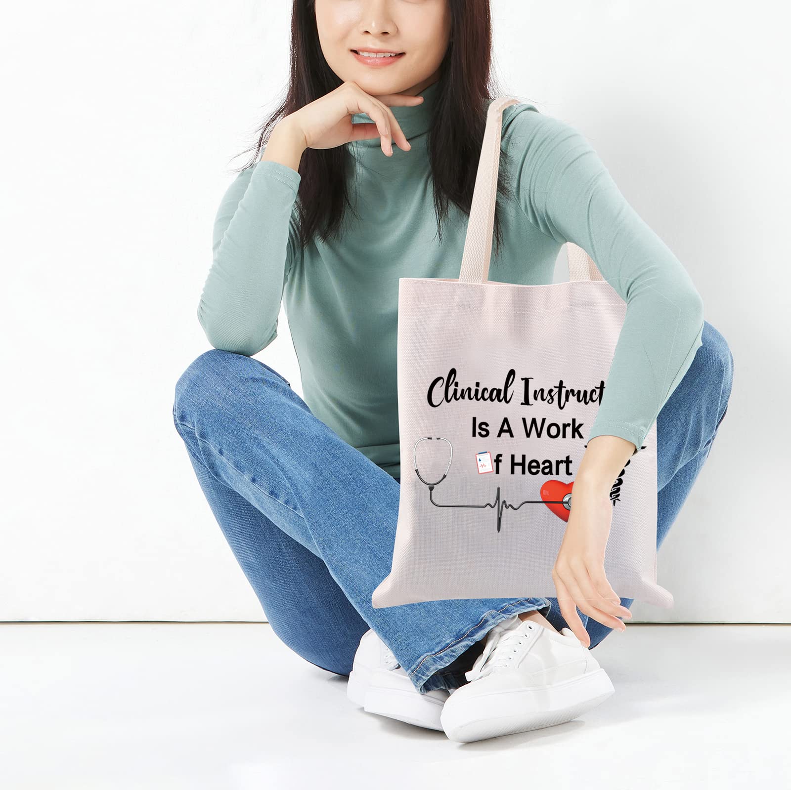 Nursing Makeup Bag - Perfect Clinical Instructor Gift for Work & Travel