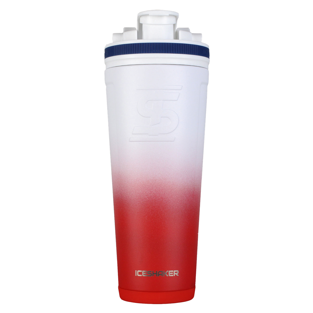 36oz Custom Insulated Ice Shaker Bottle - Leakproof Stainless Steel Water Bottle for Gym, Workouts & Outdoor Activities | USA Made