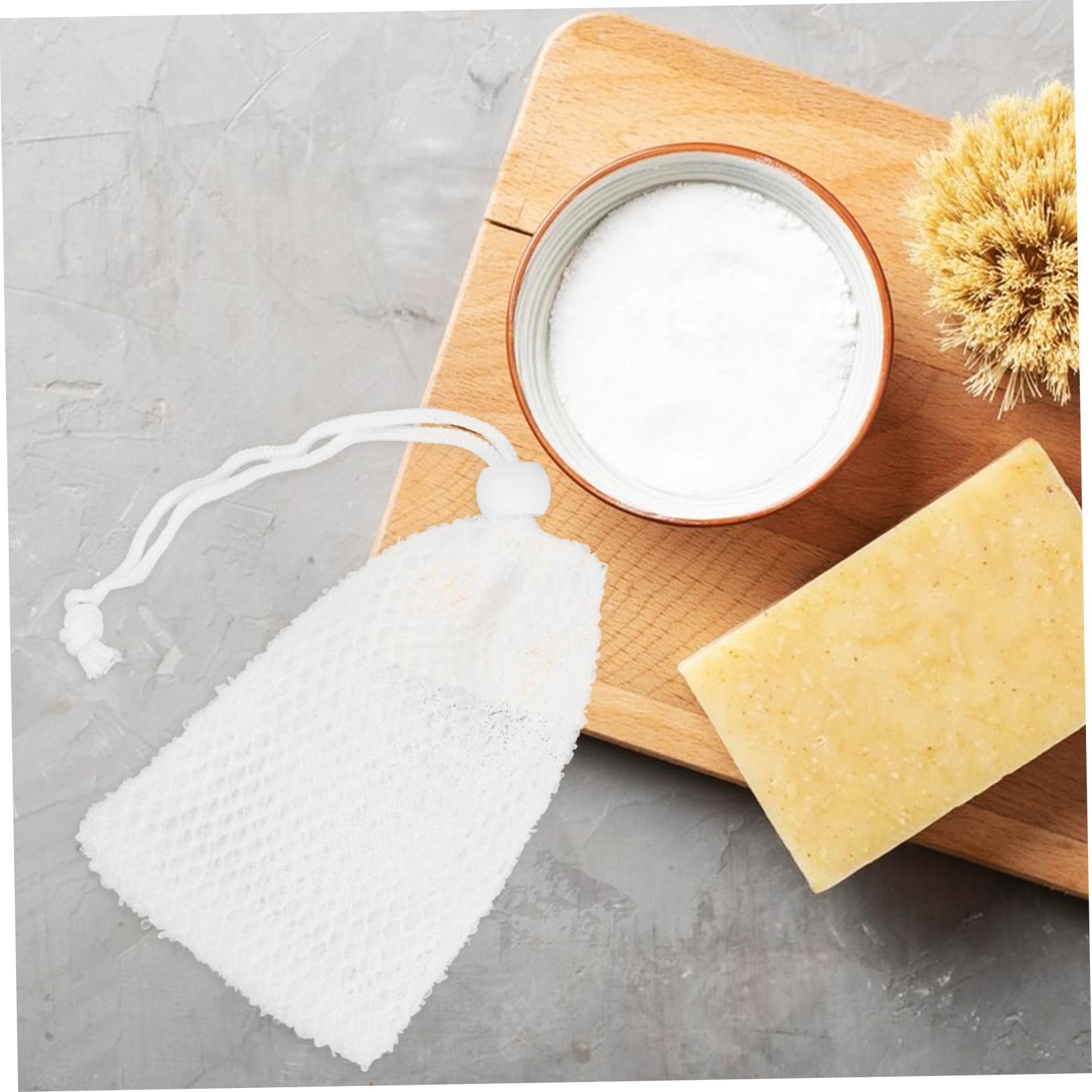 1pc Bath Soap Pouch | Soap Storage Bag for Hand & Facial Soap Bars | Travel & Shower Organizer | Random Color | Perfect for Travel, Gym & Home Bathroom Use