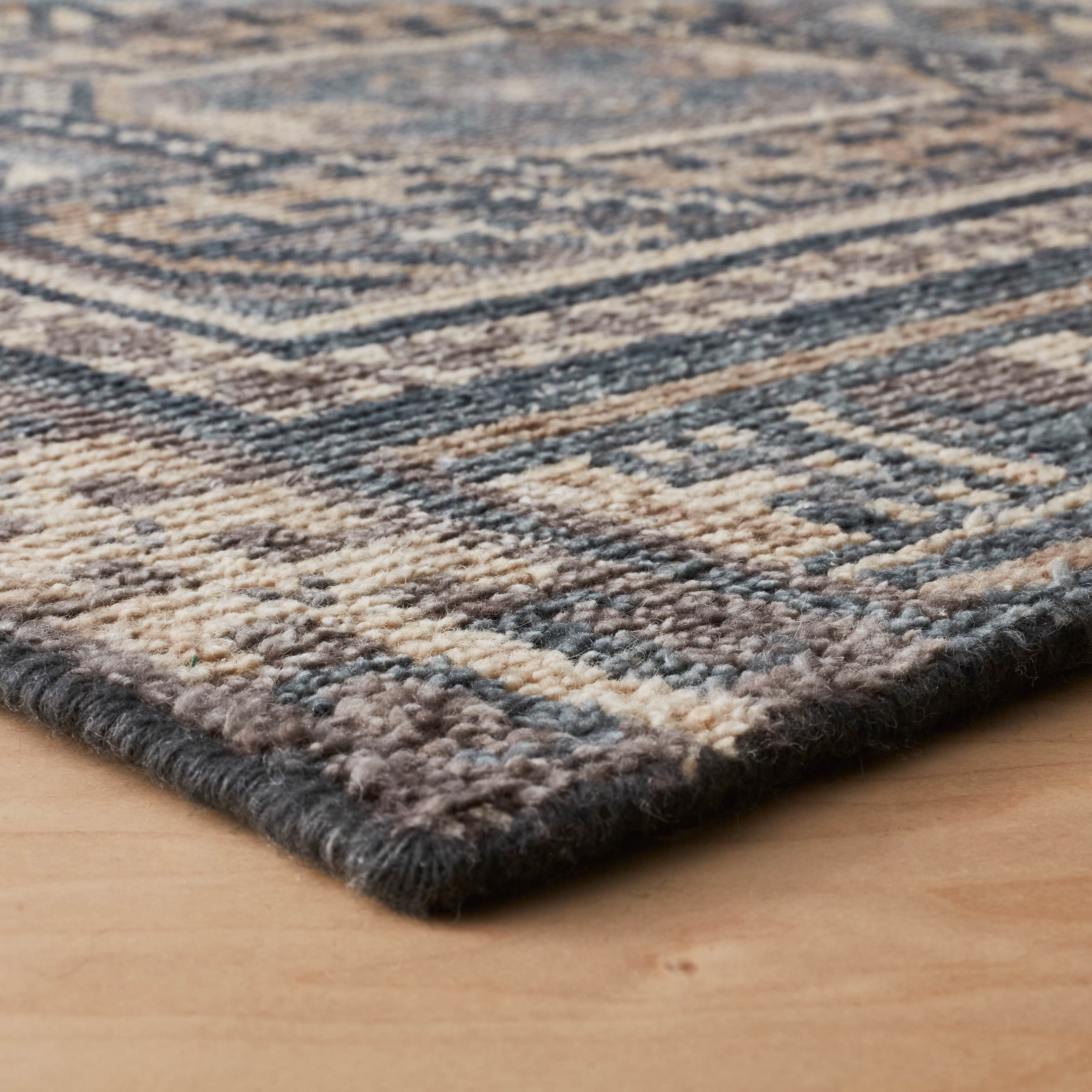 Harita Hand Knotted Area Rug - Premium Wool Handmade Persian Style Carpet for Living Room, Bedroom & Dining Room Decor