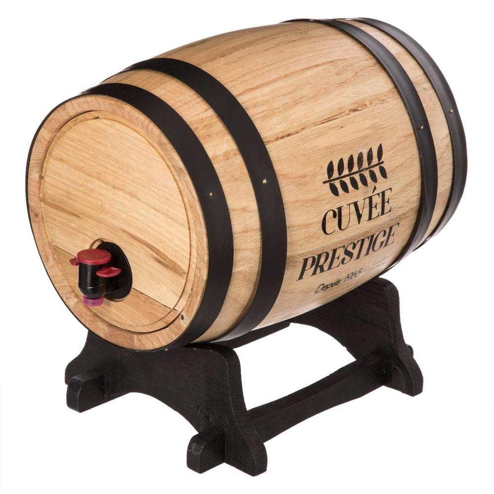 Premium Wine Dispenser with Tap - Stainless Steel Barrel Spigot for Home Bar, Party, and Outdoor Use - Easy Pouring for Red, White, and Sparkling Wines
