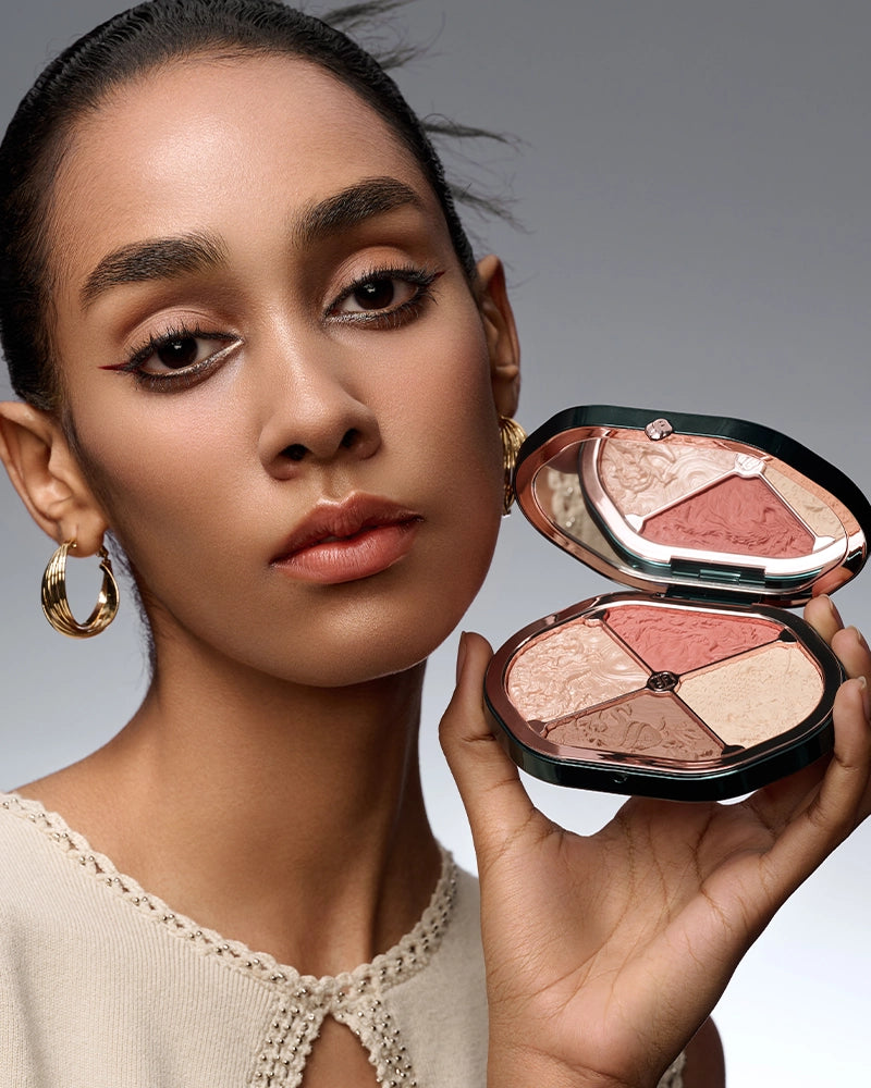 Eastern Beasts Sculpting Makeup Palette - Professional Contouring & Highlighting Kit for Asian Skin Tones | Perfect for Halloween, Cosplay, and Dramatic Makeup Looks