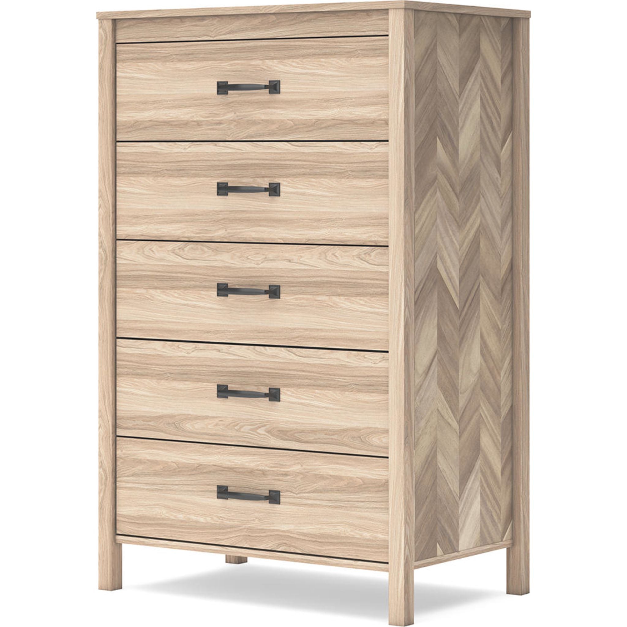 Battelle Tan Chest - Premium Storage Solution for Home & Office Organization | Perfect for Clothes, Blankets, and Seasonal Items