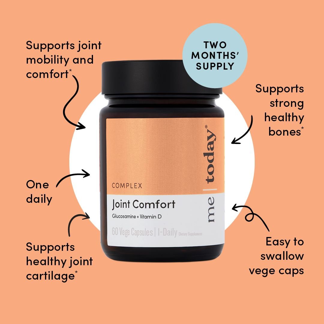 Me Today Joint Comfort Supplement - Natural Support for Joint Health & Mobility - Ideal for Active Lifestyles & Arthritis Relief