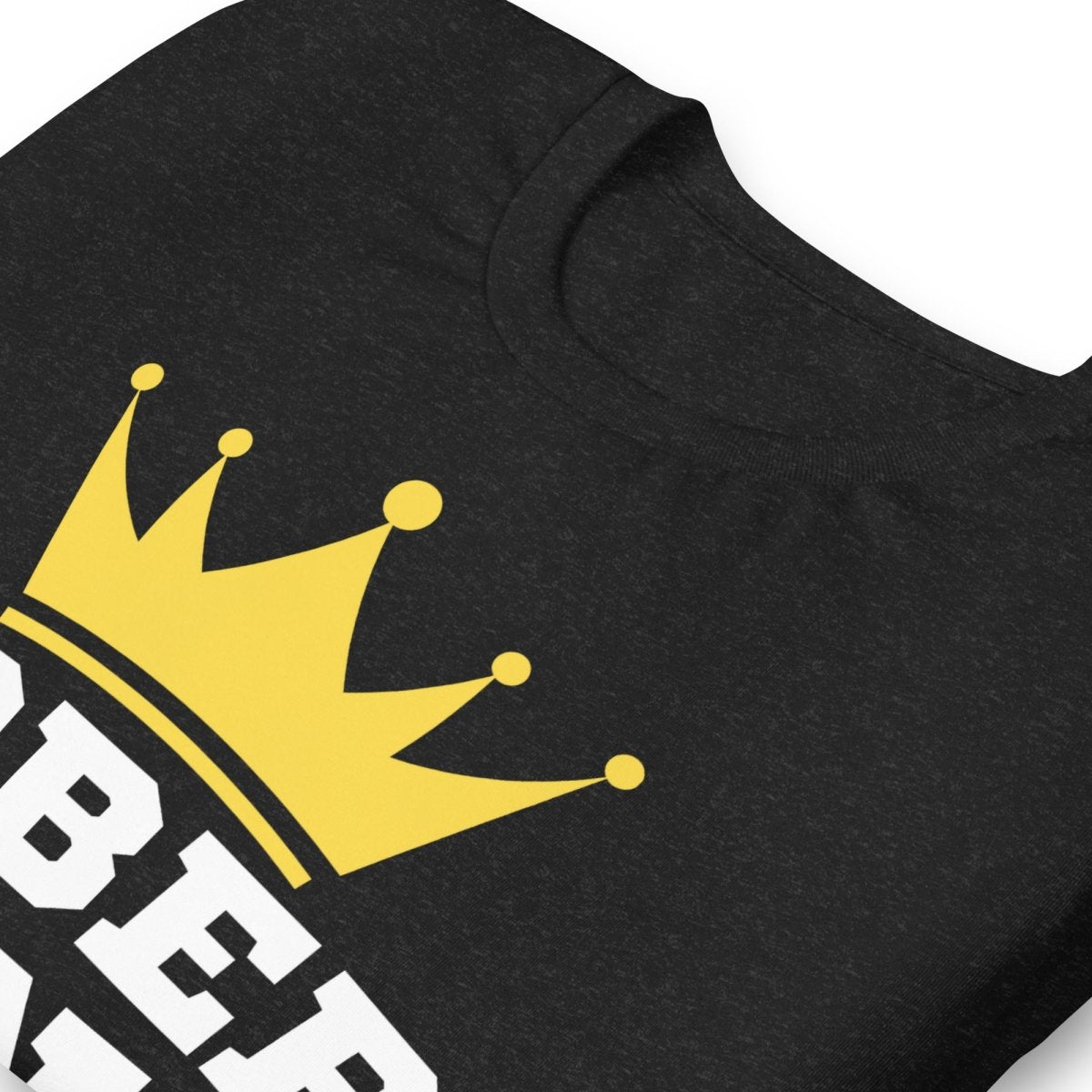 Sober King T-Shirt - Stylish Sobriety Apparel for Men & Women | Perfect for AA Meetings, Recovery Celebrations & Sober Life