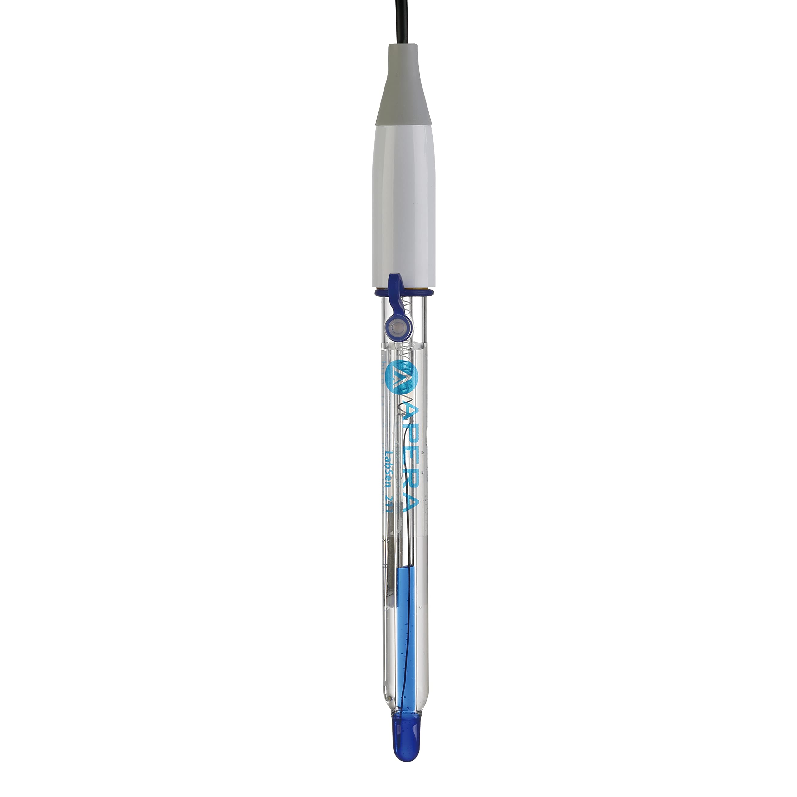 Apera AI3101 LabSen 211 Glass-Body pH Electrode - High Accuracy pH Sensor for General Water Testing, TRIS Buffer Compatible, Impact-Resistant Design with BNC Connector - Ideal for Laboratory, Aquariums, Hydroponics & Water Quality Monitoring