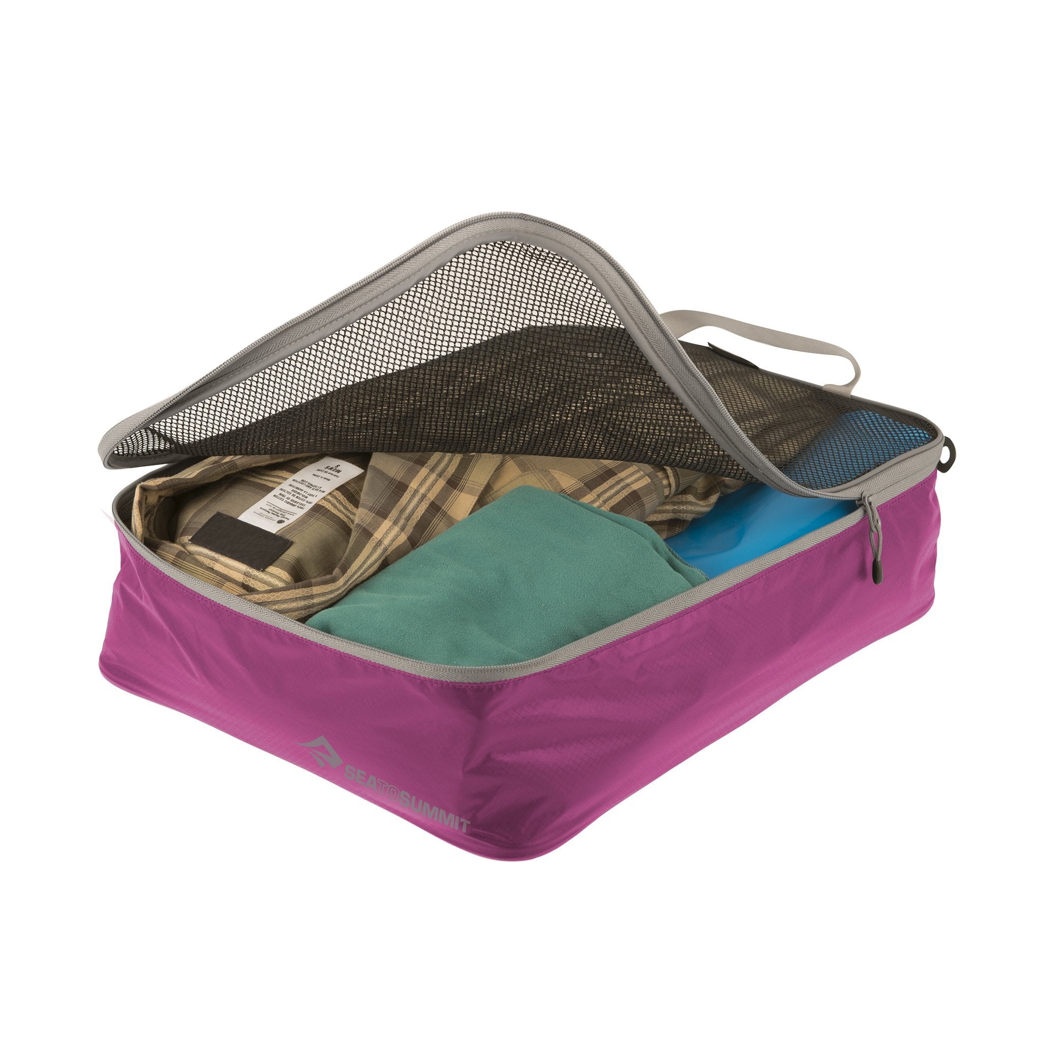 Sea To Summit Travelling Light Garment Mesh Bag - Medium Size Breathable Washable Travel Organizer | Perfect for Camping, Hiking & Business Trips
