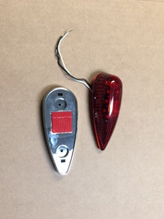 Airstream Red Tear Drop Clearance Light #512860 - Replacement RV Trailer Safety Light for Enhanced Visibility on the Road
