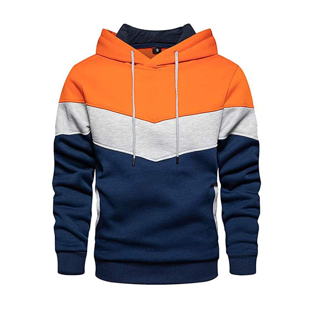 Men's Cozy Double Zipper Hoodie - Casual Pullover with Pockets for Sports & Outdoors